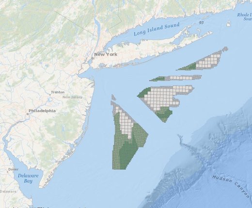 New: BOEM Identified NY Bight Draft Wind Energy Areas of Recommendation