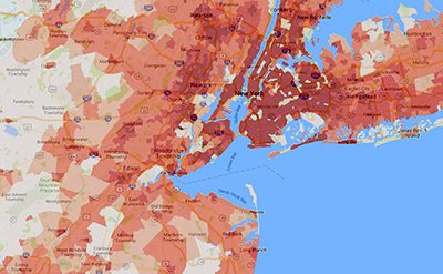 population densities